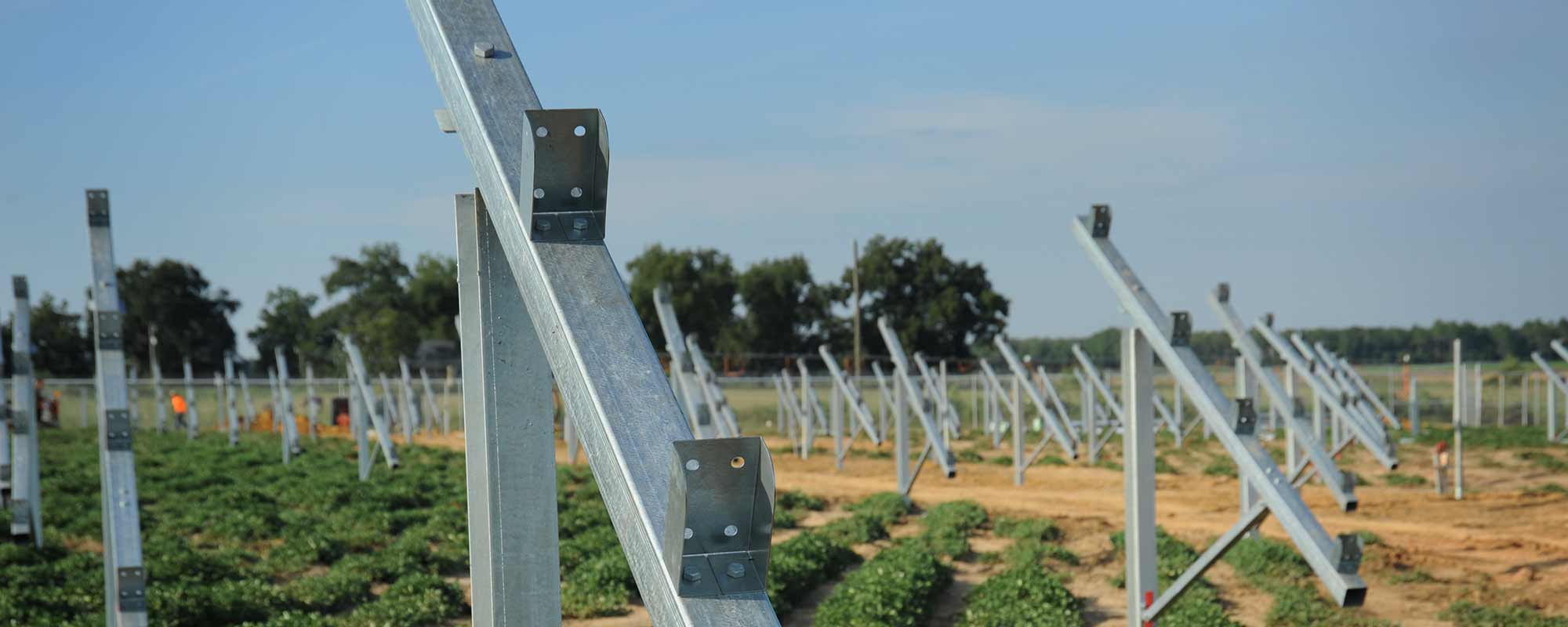 Brilliant Rack - Solutions for Ground Mounted Solar Projects
